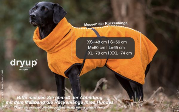 dryup®cape CLEMEN - Der original Hundebademantel  - Grösse S – Bild 4